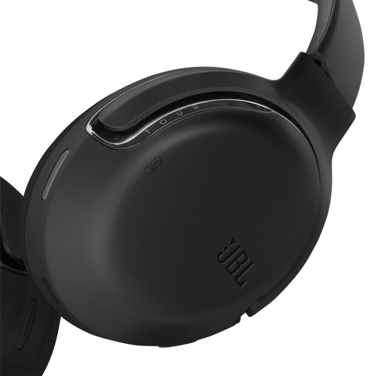 JBL Tour One M2 Wireless Over-Ear Headphones with Dynamic EQ at Low Volume, Impressive JBL Spatial Sound, True Adaptive Noise Cancelling - Black