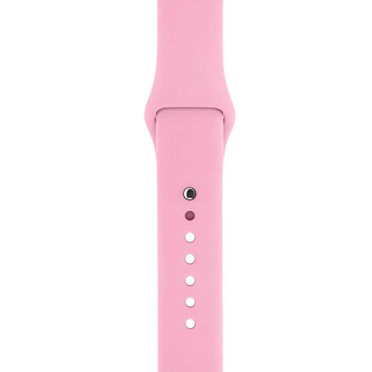 Porodo iGuard Silicone Watch Band Compatible for Apple Watch 38/ 40/ 41mm - Pink