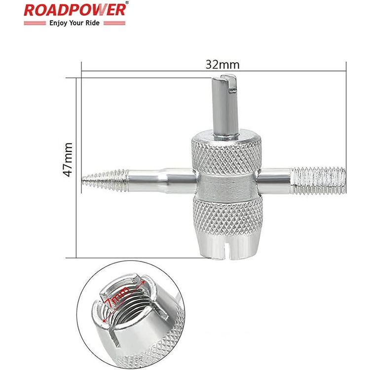 RoadPOWER Heavy Duty Rapid Tire Deflator Air Down Offroad Kit with Precision Release Button