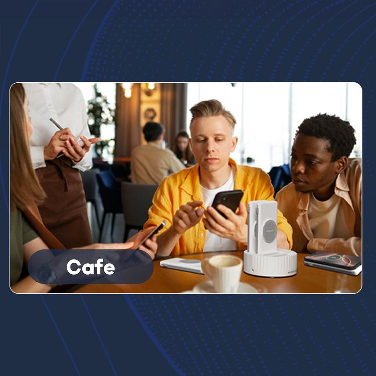 محطة طاقة 4 في 1 من باورولوجي بسعة بطارية 10000 مللي أمبير، وكابل مدمج، ومحطة شحن سريعة، وشاشة عرض طاقة 20 وات، ومخرج لاسلكي 15 وات، وضمانات مدمجة - أسود