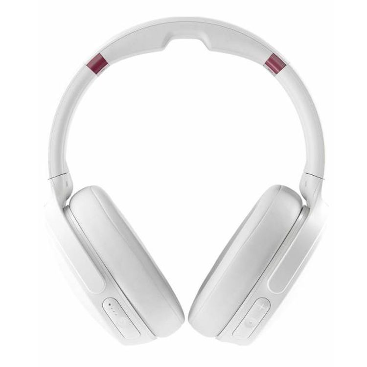 Skullcandy Venue ANC Wireless Over-Ear Headphones - Vice Gray/Crimson & INKD+ Electric Yellow