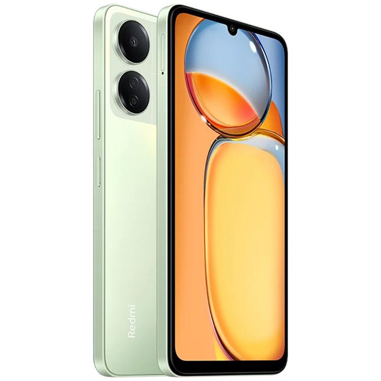 Xiaomi Redmi 13C Smartphone IND Version, RAM 6GB, Storage 128GB, 4G LTE, Dual Sim, Dual Camera, Fingerprint Sensor, GPS, Bluetooth 5.3 -  Clover Green