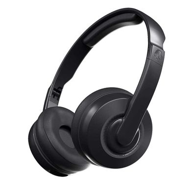Skullcandy Cassette Wireless Bluetooth On-Ear Headphones with Microphone, Call, Track & Volume Control, 22-Hours Battery Life + Rapid Charge, Durable Metal Headband, Plush On-Ear