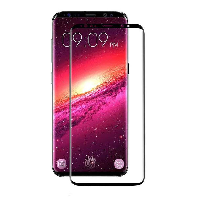 Devia 3D Curved Tempered Glass Seamless Full for Samsung S9 Plus - Black