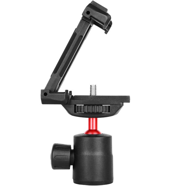 Porodo Flexible Foldable & Extendable Tripod with Phone Holder, ABS + Rubber Material, Non-Slip Grip, 330mm Folded Length, Lightweight & Portable, 39cm Extended Height - Black