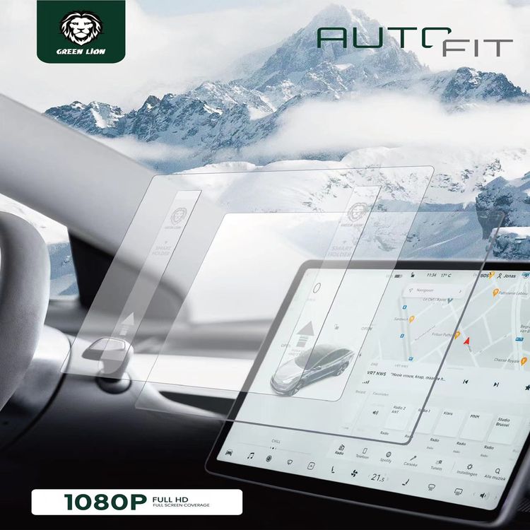 Green Lion Auto Screen Protector with Applicator, 