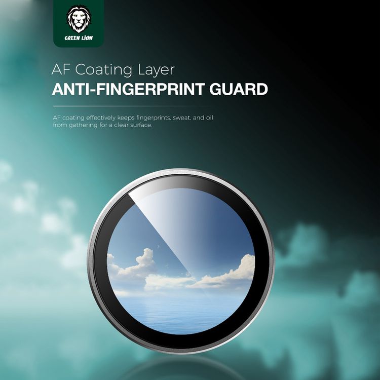 Green Lion Classic Camera Lens for Z Fold 7 with Full Coverage, High Transparency, 9H Hardness, Anti-Scratch Protection, Ultra-Seamless Fit - Gray