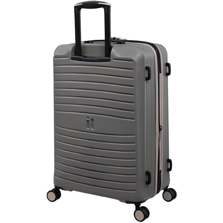 it luggage Eco-Protect Unisex ABS Hard Case, Expandable Trolley Bag with TSA Lock & 8 Spinner Wheels - Elephant Skin