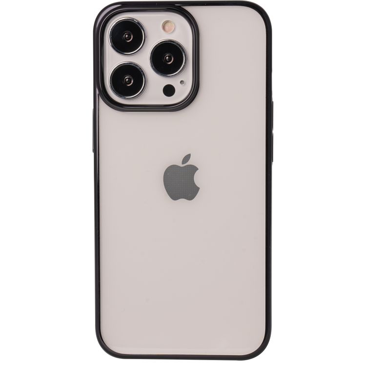 Devia Glimmer Series PC Elegant Case Compatible for iPhone 13 / 13 Pro (6.1") Shock Absorbent, Scratches Resistant, Slim & Lightweight Protective Back Cover - Black