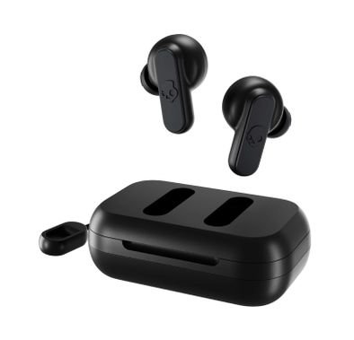 Skullcandy Dime 2 Mini and Mighty True Wireless Earbuds With Built-In Tile Technology - Black