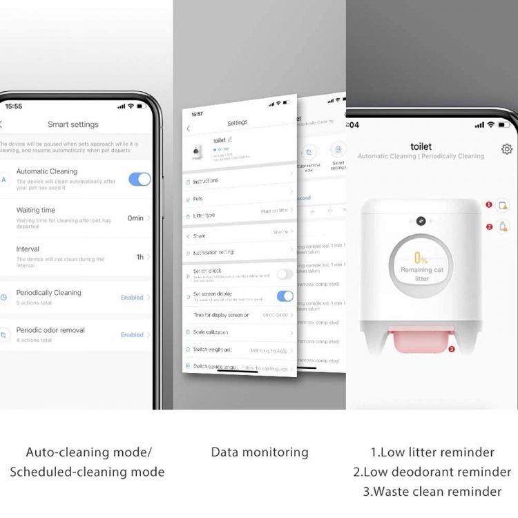 PETKIT PURA X Automatic Cat Litter Box - White