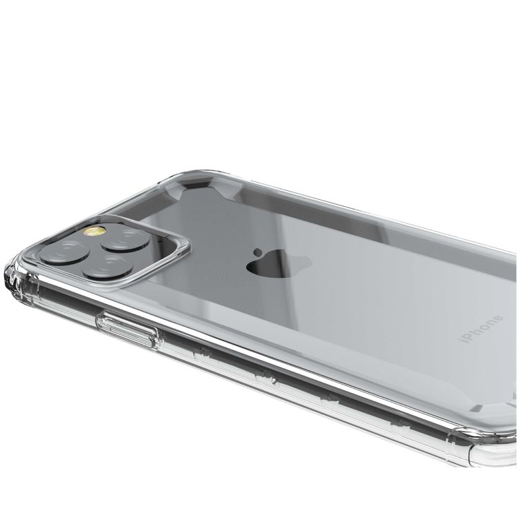 Devia New Defender2 Series Case Compatible for iPhone 11 Pro (5.8") Soft Edge Bumper Shockproof Case - Scratch Resistant - 360° Full Protection Back Cover - Crystal Clear