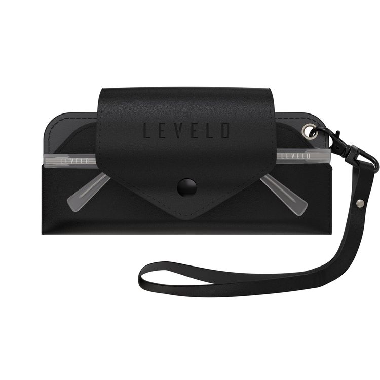 نظارات Levelo Sicily الشمسية المستقطبة مع حماية للعيون من الأشعة فوق البنفسجية UV400، عدسات مقاومة للخدوش، راحة في الارتداء طوال اليوم، تصميم يصلح للجنسين، وضوح مستقطب، إطار خفيف الوزن TR90 - شفاف