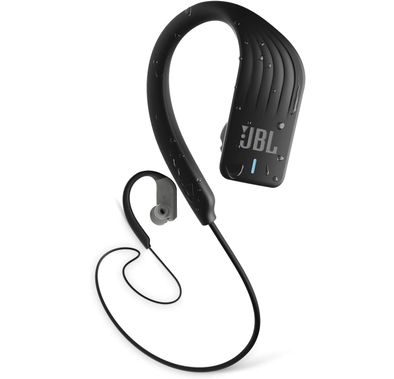 JBL Endurance Sprint Waterproof Wireless In-Ear Sport Headphones With Touch Controls, 8 Hours Playtime, Magnetic Hook Design with Hands-free Calls - Black