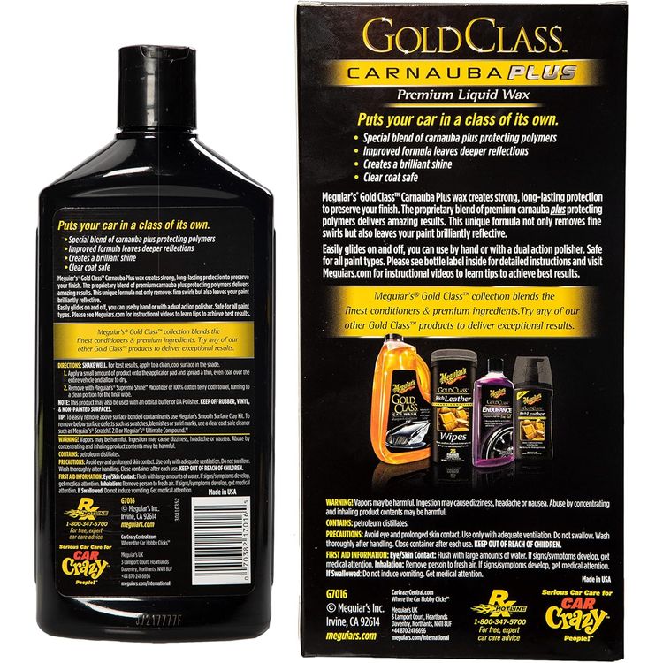 الشمع السائل الفاخر كارنوبا بلس من فئة جولد كلاس من ميجوايرز