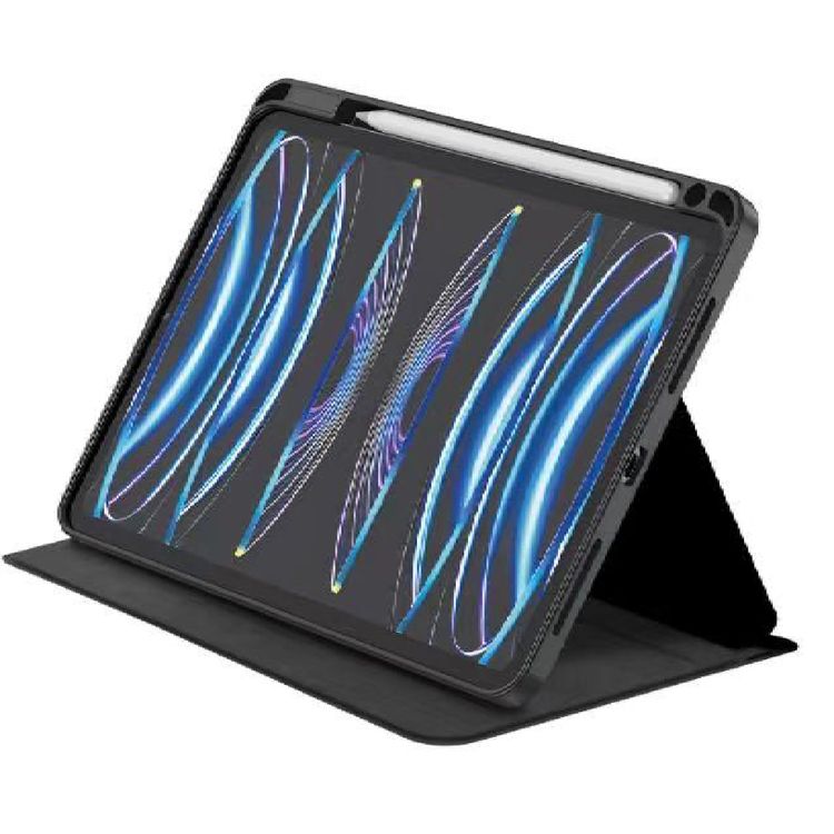 Green Lion Transparent Folio Case For iPad Pro 11 - Black