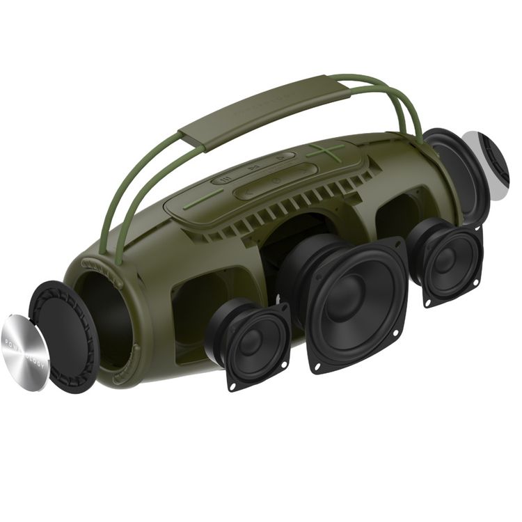 Powerology Phantom Wireless Bluetooth Speaker - Camouflage