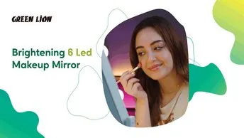 Buy Green Lion Brightening 9 Led Makeup Mirror (GNBR9LEDMIRWH)