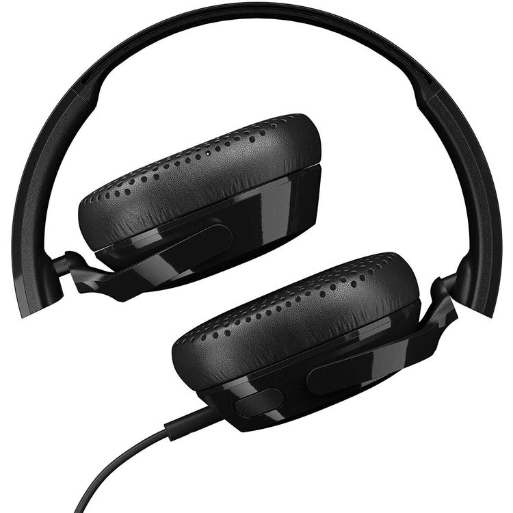 Skullcandy Riff On-Ear Headphones with Tap Tech (S5PXY-L003) - Black