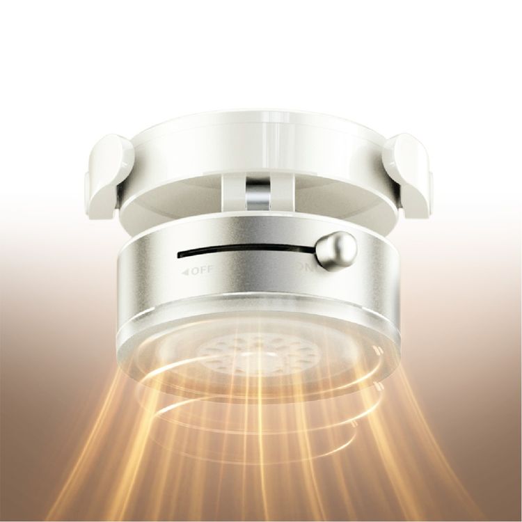 Porodo MagSafe Multi-Surface Phone Holder with Grip-Lock Toggle, Flexible Rotation, Aluminium Alloy & Zinc Alloy & ABS Material, Foldable Design, Strong Magnetic Hold - White