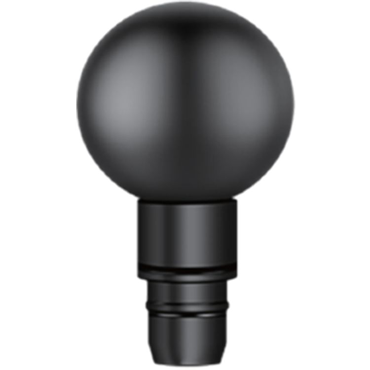 Porodo Multi-Head Relief Deep Massage Gun with Adjustable Massage Intensity, Type-C Fast Charging, Deep Tissue Relief, 30 Speed Levels, LCD Touch Display, 6 Interchangeable Heads, 1500mAh Battery Capacity, 3 Hours  Working Time  - Black