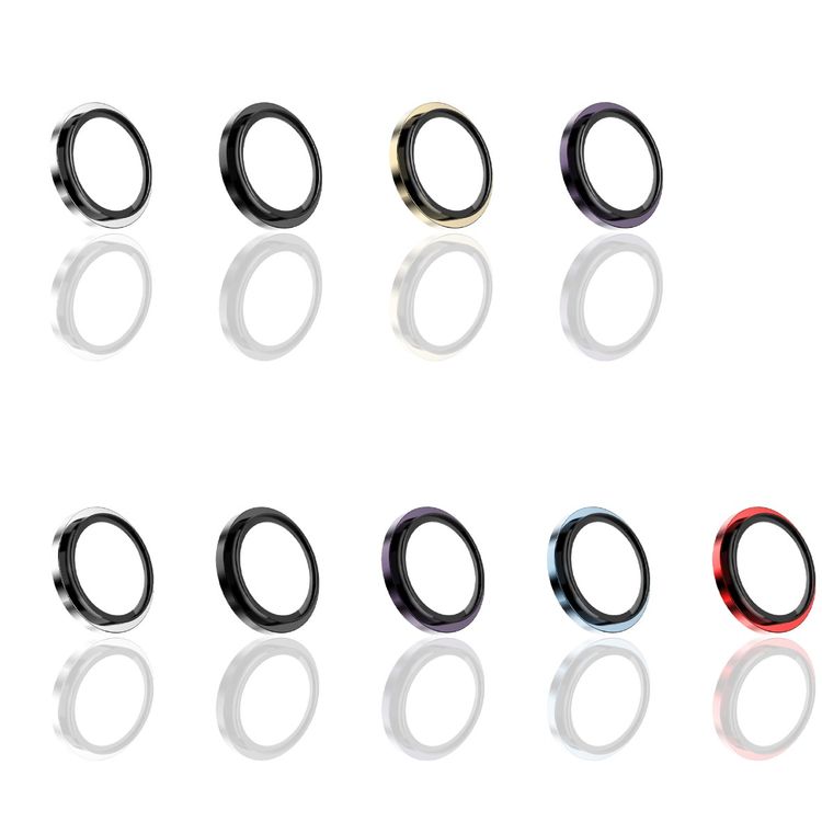 Green Lion HD Plus Camera Lens for iPhone 14 & 14 Plus, Case Friendly, Anti Scratch, Easy Installation, AR Coating, Water Resistant - Silver