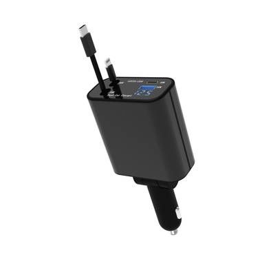Green Lion 120W Car Charger with Flexible Charging Cable,...