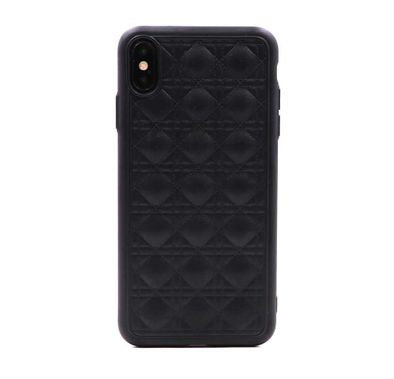 جراب خلفي حامي للجهاز من ماركة توتو لهاتف آيفون 6.5 - أسود