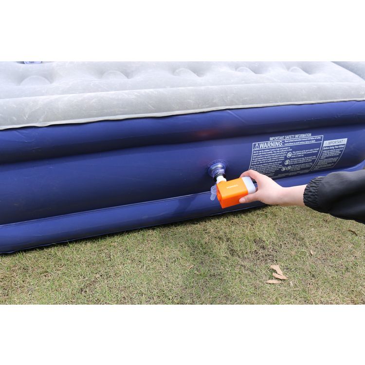 Porodo Lifestyle Camping Inflate and Deflate Air Pumb with LED, 4500Pa Air Pressure, 4800mAh Large Battery, 6 Hours Recharge Time, 30W Power, 45-90 Minutes Working Time