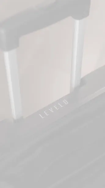 Levelo Skyline 20" Foldable Travel Luggage - Black | UAE (LVLSL20FTVBK)