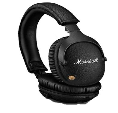مارشال مونيتور II ANC سماعات بلوتوث فوق الأذن، بتصميم مريح وقابل للطي مع خاصية إلغاء الضوضاء النشطة - أسود