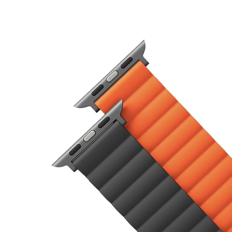 Uniq Revix Reversible Magnetic Apple Watch Strap - Charcoal
