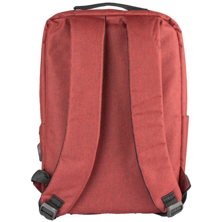 Porodo Lifestyle Nylon Fabric Computer Backpack 15.6"  - Red