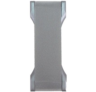 لوف هاندل برو حامل هاتف | قبضة الهاتف المحمول المغناطيسية | حزام مسند قابل للتبديل - فضي صلب