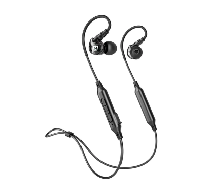 MEE Audio X6 Stereo Bluetooth Wireless Sports In-Ear Headphones - Black