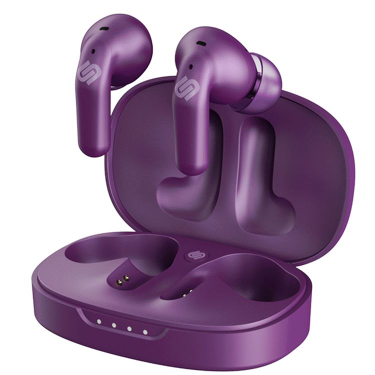 Urbanista Seoul True Wireless Gaming Earbuds, Gaming Mode, In-Ear Wearing Style, 32 Hours Total Playtime, Low Latency, 1 cm Driver Unit - Purple