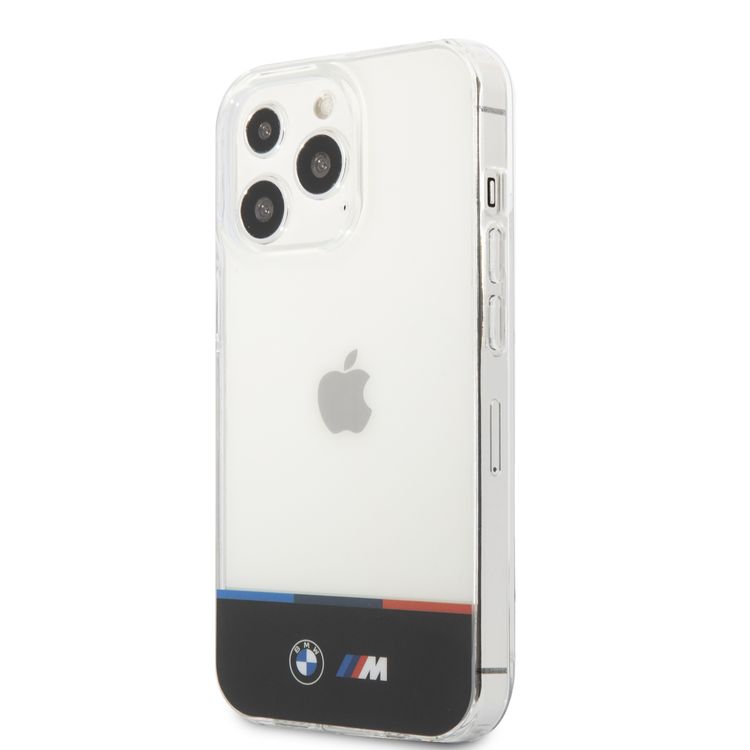 CG MOBILE BMW M Collection Hard Case Compatible for iPhone 13 Pro Max (6.7") - Clear