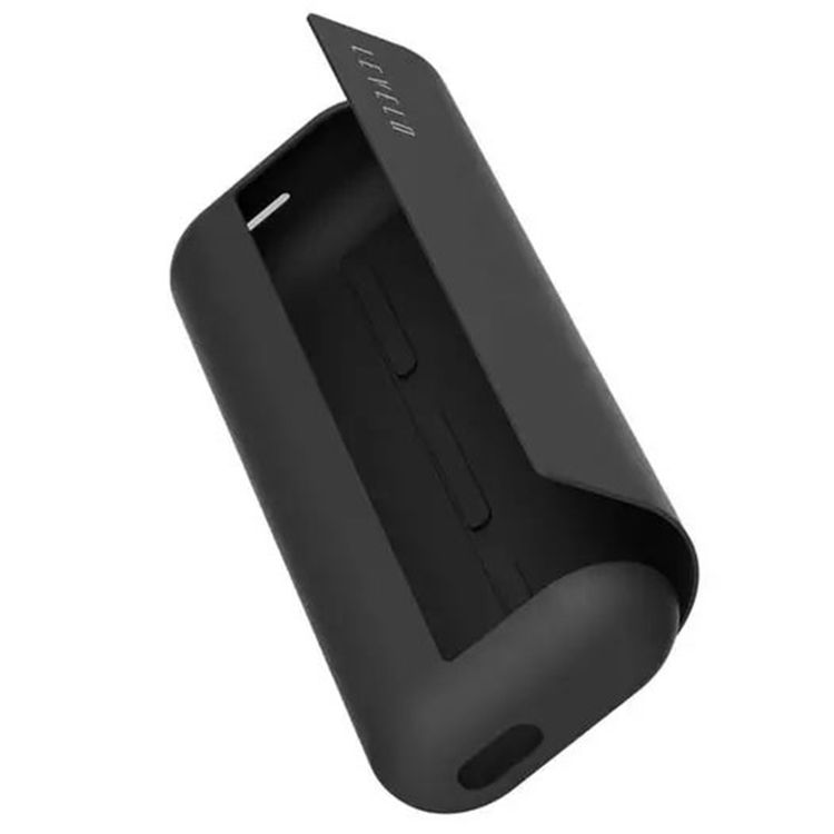 غطاء سيليكون Levelo Nikko لجهاز IQOS ILUMA Prime 2023، مقاوم للانزلاق، بملمس نهائي ناعم من السيليكون، مقاوم للصدمات والماء والغبار، يحتوي على مغناطيس مدمج، نحيف للغاية - باللون الأسود