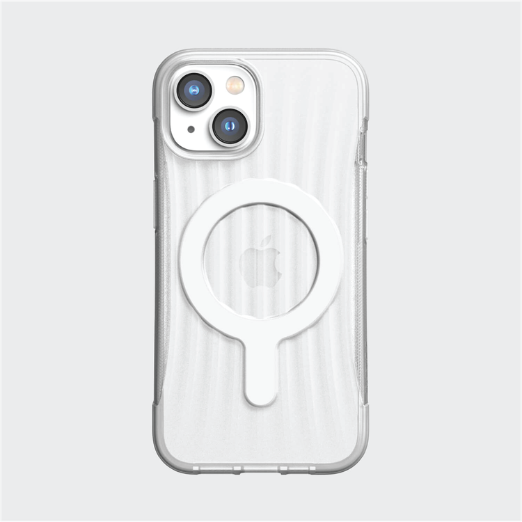 X-Doria Raptic Clutch Built for MagSafe iPhone 14 - Clear