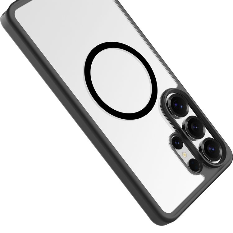 Levelo Solo MagSafe Matte Case for Samsung S26 Ultra, 3H Anti-Scratch Coating, Shock-Resistant Bumper, Raised Bezels for Camera & Screen, Drop Protection - Black