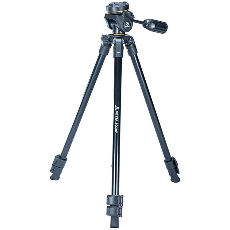 Vanguard VESTA 203AP Pan-head Aluminum Tripod - Black