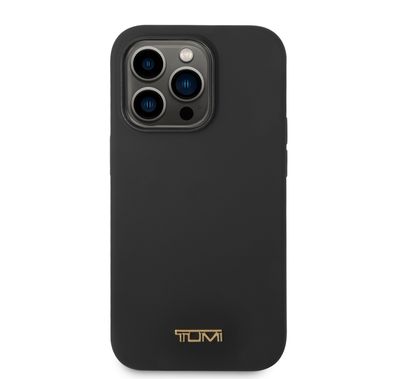 Tumi HC Liquid Silicone Case For iPhone 14 Pro - Black