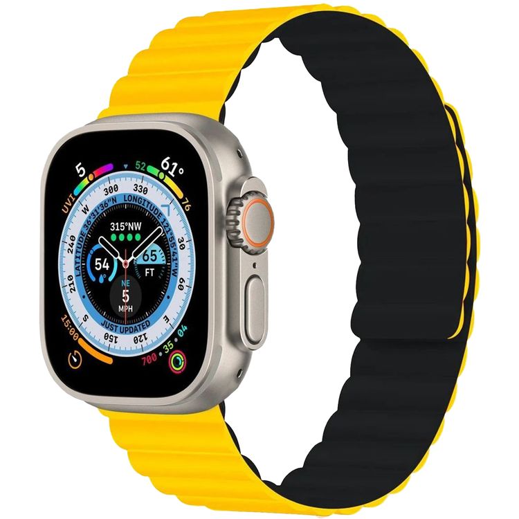 Gripp Reverser Watch Strap - Yellow / Black