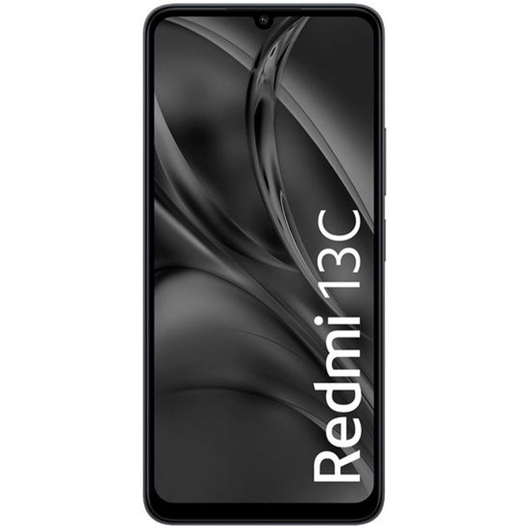 Xiaomi Redmi 13C Smartphone IND Version, RAM 6GB, Storage 128GB, 4G LTE, Dual Sim, Dual Camera, Fingerprint Sensor, GPS, Bluetooth 5.3 - Midnight Black