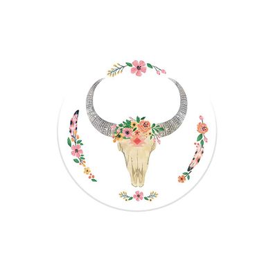PopSockets Stand and Grip - Boho Skull