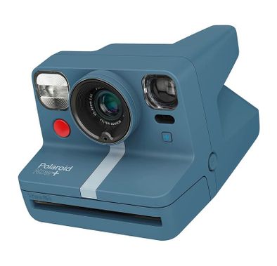 Polaroid Now+ Instant Film Camera | Calm Blue