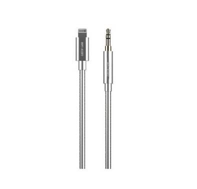 Green Lion Lightning To AUX Cable with Stainless Steel Pl...