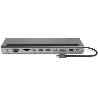 USB-C Multiport Belkin INC004btSGY USB-C Multiport Docking Station-Grey