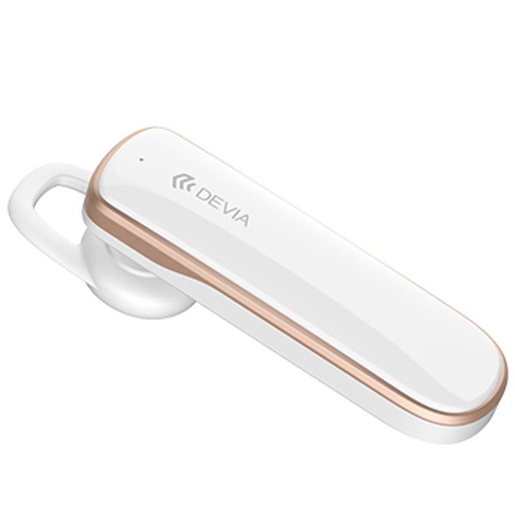 Devia Wireless Earphone Smart Bluetooth 4.2, Astonishing Audio & Microphones - White