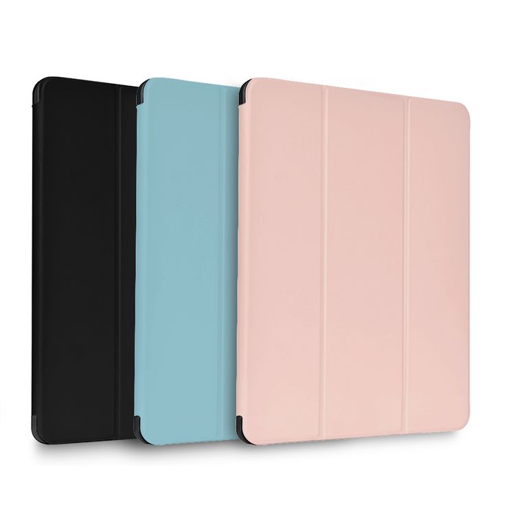 Devia Leather Case with Pencil Slot for Apple iPad Mini6 ( 2021 ) - Ligth Blue